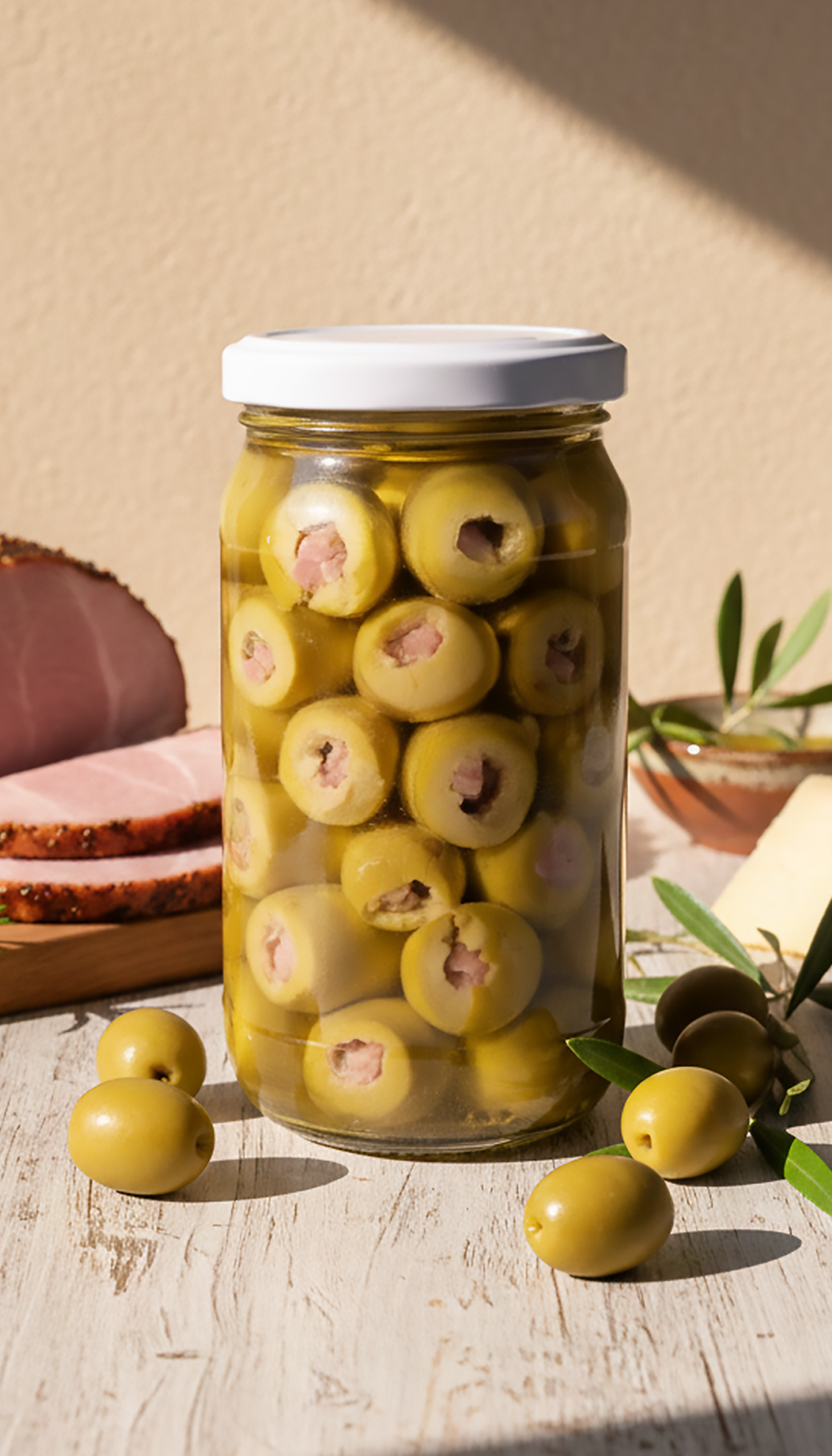 Aceitunas Rellenas con Bondiola