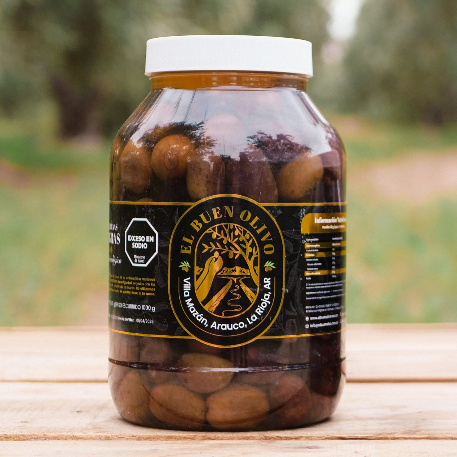 Aceitunas Negras 0 Variedad Arauco